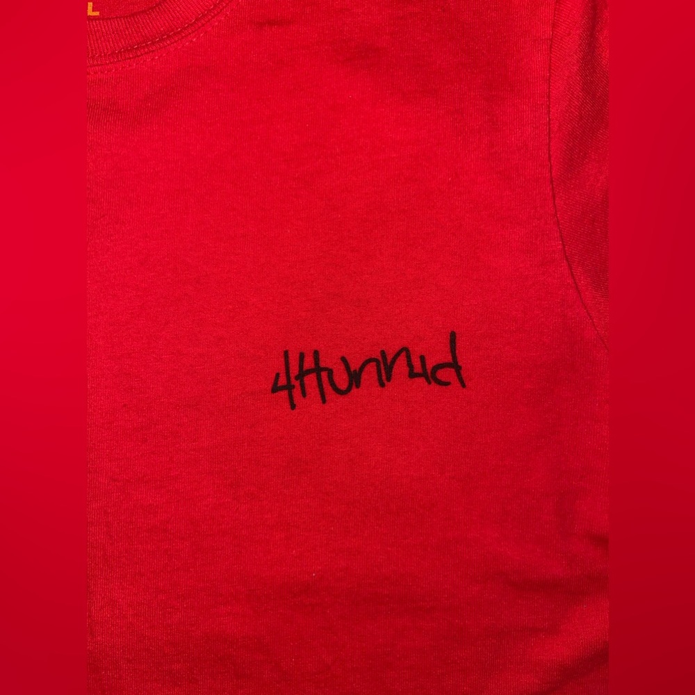 4 Hunnid Men’s Size Small Shirt - Picture 2 of 5